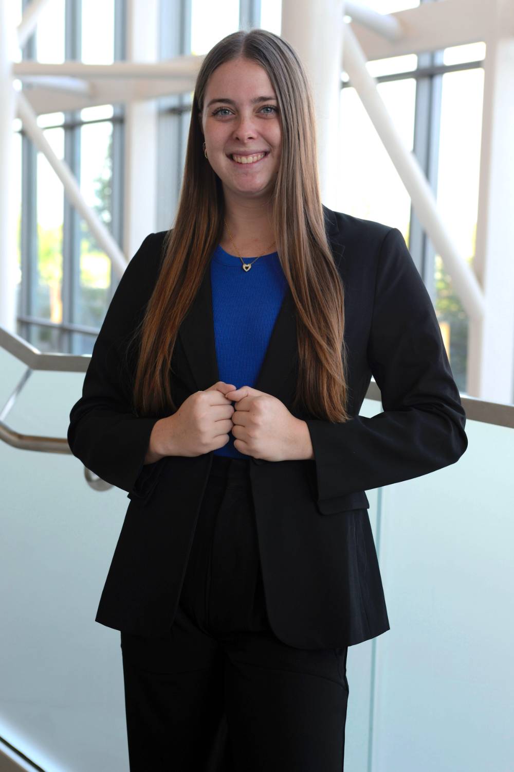 Image 1 of 2 Person smiling wearing a pansuit